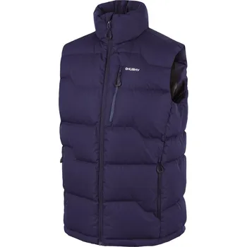 Pánská vesta Pánská péřová vesta Husky Deep M dark blue S