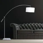 AZZARDO Elegantní stojací lampa Bianca s textilním stínítkem Varianta: 1500 x 1800 mm, bílá