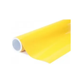 Polep vozidla Lesklá žlutá auto wrap fólie 152x2000cm - interiér/exteriér