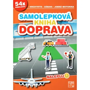 samolepka Samolepková kniha Doprava - Nalepuj