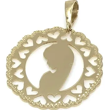 Přívěsek Diante Zlatý přívěsek - Madona 59633071