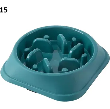 Miska pro psa Miska pro pomalé krmení - pro psy i kočičky Barva: 15 - zelená čtverec