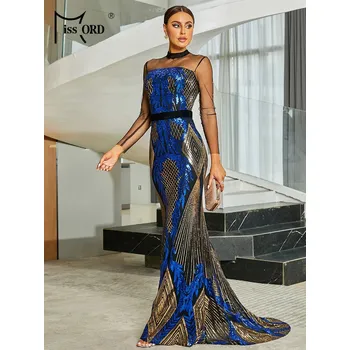 Dámské šaty Originální svatební šaty LissCord lC1412 Barva: Modrá, Velikost: XL