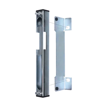 příslušenství k bráně dorazová kazeta pravá/lavá pre elektrozámok (260x30x30 mm), pozinkovaná