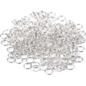 Galanterie Spojovací kroužek dvojitý Ø6 mm