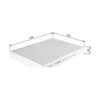 Kabinový filtr Kabinový filtr Volvo S90 II (234) Bosch - T4, T4Polestar, T5, T5Drive, T6AWD, T6Drive, T