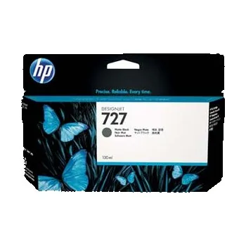 Inkoustová cartridge HP B3P22A, DesignJet T1500, T2500, matte black, No. 727, originál