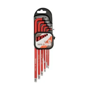 Ráčna Sada klíčů TORX s otvorem 9 ks delší