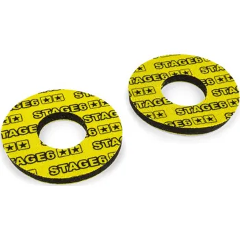 Motocyklový chránič Pěnový chránič / donuts na gripy Stage6 žlutá