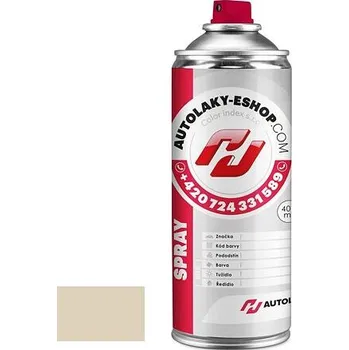Autolak Autolak ve spreji Renault HNU BLANC IVOIRE kvalita autolaku Standardní sprej