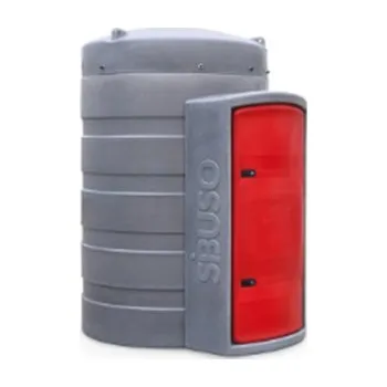 Nádrž na naftu dvouplášťová s distribuční skříní SIBUSO NVC 2500 l