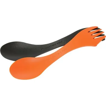Kempingové nádobí Light My Fire Spork Original 2-pack, oranžová-černá