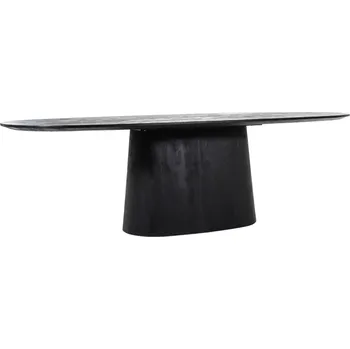 Jídelní stůl Eleonora Černý dřevěný jídelní stůl Aron 250 x 110 cm