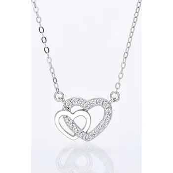 Náhrdelník Jan Kos jewellery Stříbrný náhrdelník MHT-2604/SW42-45