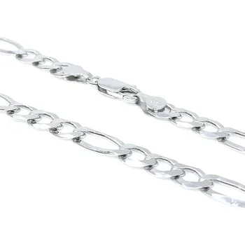 Řetízek Šperky Jan Kos Jan Kos jewellery Stříbrný řetízek typu figaro 12119034