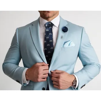 Kravata HEDVA ČESKÝ BROKÁT Kravata PESh 7 cm BICYKL modrá