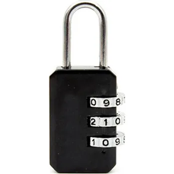 Visací zámek Amparo Miranda® Visací kódový zámek KZ331, Barva černý
