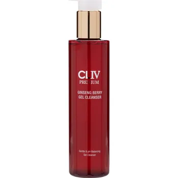 Čistící gel Cliv Premium energizující pleťový čistící gel s plody ženšenu, 200 ml