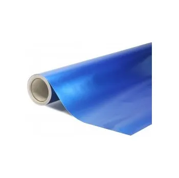Polep vozidla Metalická modrá auto wrap fólie 152x400cm - interiér/exteriér