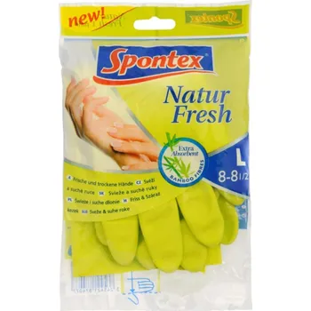 Pracovní rukavice Spontex Natur fresh rukavice L ( )