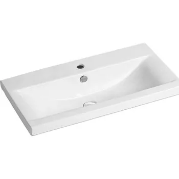 Umyvadlo EBS City Nábytkové umyvadlo 81x39,5 cm, otvor pro baterii, přepad CITYU81