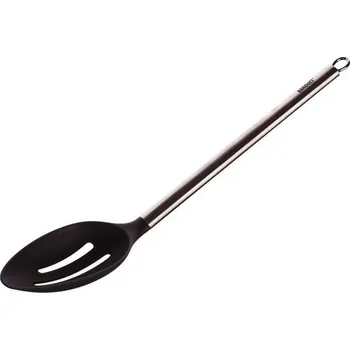 Naběračka BANQUET Lžíce s otvory AKCENT Black 33 cm