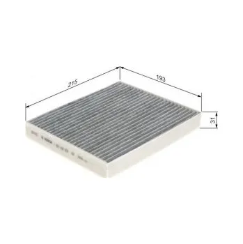 Kabinový filtr Kabinový filtr Toyota VERSO (_R2_) Bosch - 1.6, 1.8, 1.6D4-D, 2.0D-4D, 2.2D-4D, 2.2D-CAT -