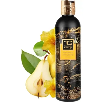 Sprchový gel DEDRA Přírodní sprchový gel s glycerinem a Aloe vera, SAMETOVÁ HRUŠKA, 320 ml