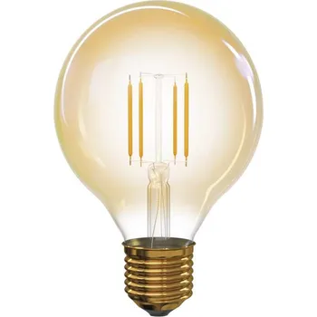 Žárovka EMOS Vintage G95 E27 4W 230V 470lm 2200K