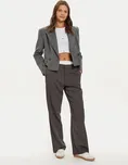 Noisy May Kalhoty z materiálu Dawn 27031464 Šedá Loose Fit S
