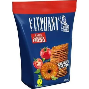 Dupetky, s rajčaty a bylinkami, 70 g, ELEPHANT 94150105