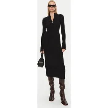 Dámské šaty Patrizia Pepe Úpletové šaty 2A2848/K214-K103 Černá Regular Fit II