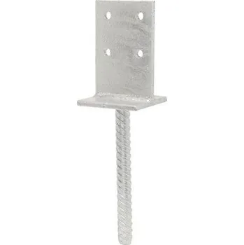 Tesařské kování Hašpl Patka sloupku Typ T 90x90x130mm