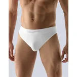 Gina Výhodné balení 5 kusů - Pánské slipy bezešvé 50003P Barva/Velikost: bílá / S/M