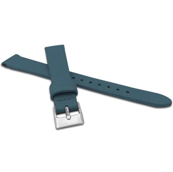 Řemínek na hodinky MINET Modrý řemínek z luxusní kůže Top Grain - 16 MSSUL16