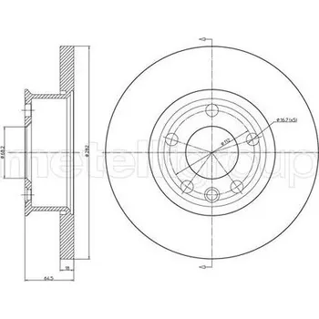Auto-moto Brzdový kotouč CIFAM 800-427