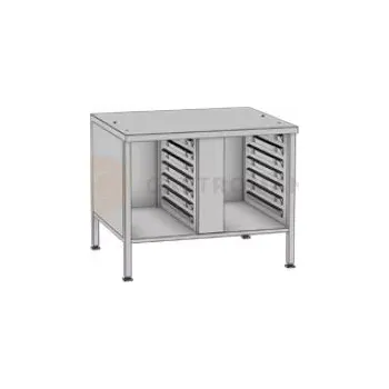 Servírovací stolek Základna III na kolečkách, otevřená na jedné straně | RATIONAL, 60.31.105