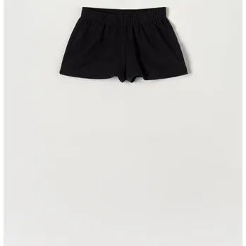 Dámské kraťasy Sinsay - Teplákové kraťasy - černá - 7213U-99X - 7213U-99X-M
