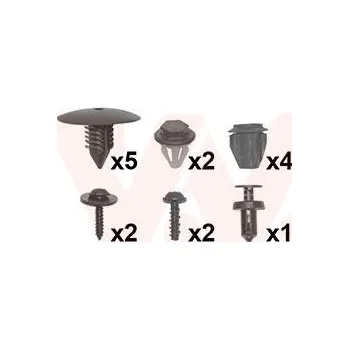 Blatník karosérie Montazni sada, blatnik VAN WEZEL 4371796