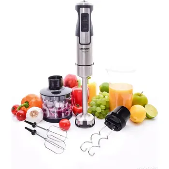 SYSTEMAT 4v1 multifunkční, ultra-silný, tyčový mixér 1000W POWER BLENDER