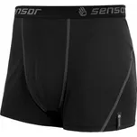Trenýrky Sensor DOUBLE FACE, krátké, černé - L