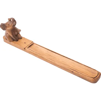 Aroma lampa Milujeme Kameny Stojánek na vonné tyčinky - dřevěný se slonem 2488