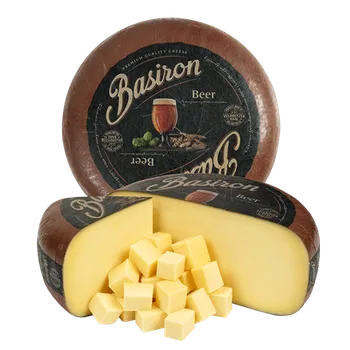 Basiron Pivní gouda Hmotnost: celý koláč