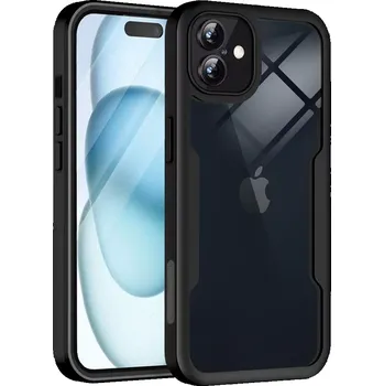 Pouzdro na mobilní telefon Pouzdro iPhone 16 Techsuit - ColorVerse 360 Series + ochrana obrazovky, černé