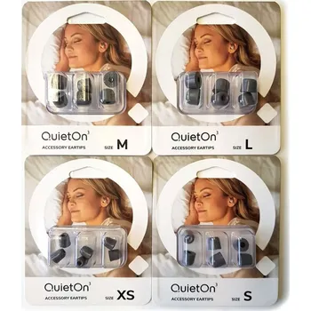 Špunt do uší QuietOn - náhradní pěnové polštářky Velikost: M