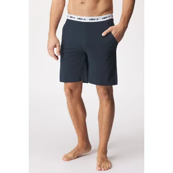 Pánské pyžamo Astratex Pyžamové šortky MEN-A tmavěmodrá XXXL