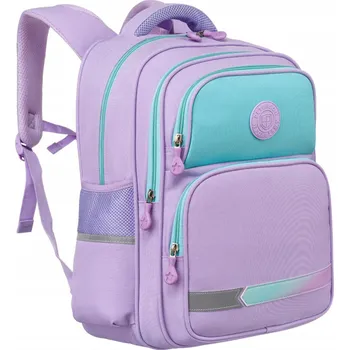 Městský batoh školní batoh z prodyšného polyesteru Barva: Fialová
