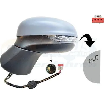 Autodíl vnejsi zpetne zrcatko VAN WEZEL 1853827