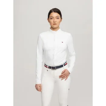 Tričko závodní Tommy Hilfiger Charlotte Buttonup dámské Kolekce