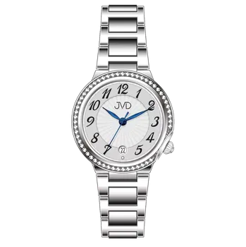 Hodinky JVD Dámské kulaté náramkové elegantní šperkové hodinky JVD JG1037.1 ( )